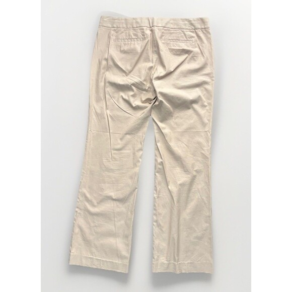 J Crew Pants Womens 12 Beige City Fit Chino Office School Preppy Office - Picture 5 of 5